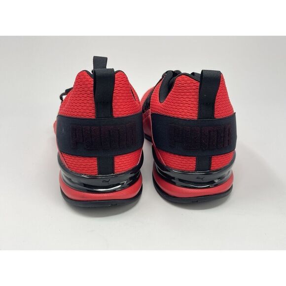 Puma Axelion Men's Shoes Sneakers Running Cross Training Gym Red Black Size 11US - Picture 3 of 8
